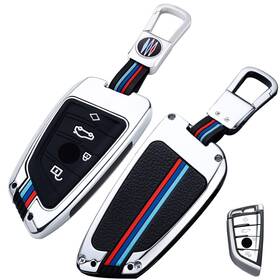 2023102601 Ollen Heavy Metal Key Fob Cover Case Fit For Bmw 5 6 7 Series X1 X2 X3 X5 X6 Gt