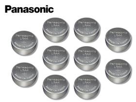 Panasonic Lr44 - / A76 1.5v Alkaline Battery 10 Pack
