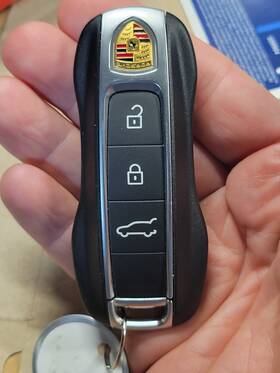 9y0.969.753.bc Porsche 9y0.959.753.bc Used Oem 2019-2025 Cayenne Key Keyless Remote Pk3