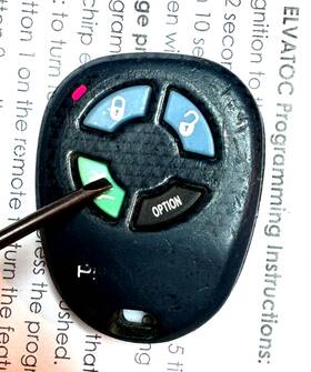 Ax2k4scf Prestige Pursuit Remote Control Keyless Entry Key Fob Elvatoc Car Starter Oem