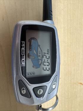 5bcr03 Prestige Pt#-5bcr03 Lcd Keyless Remote Elvntrca Brand New
