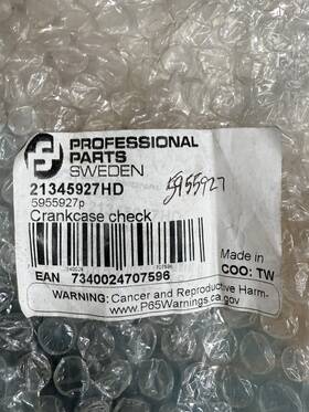 21345927hd Pro Parts 5955927 Breather Hose Saab 9-5