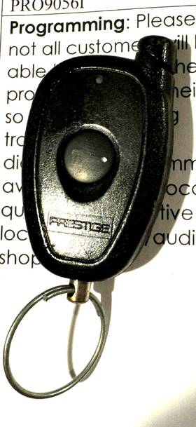 Pursuit Pro964 1-button Prestige Audiovox Keyfob 1bpr Fcc Id Elvatie Car Starter Remote