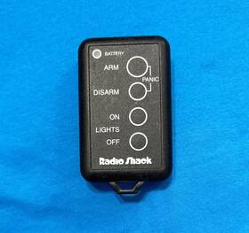 B4s49-2591 Radioshack 4 Button Keyless Remote Fob Entry Auto Led - Model 49-2591