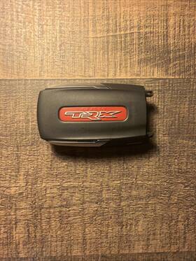 Ram 68462107 Mint Condition - 2019-2024 Trx Red Smart Key Fob 5 Buttons Used