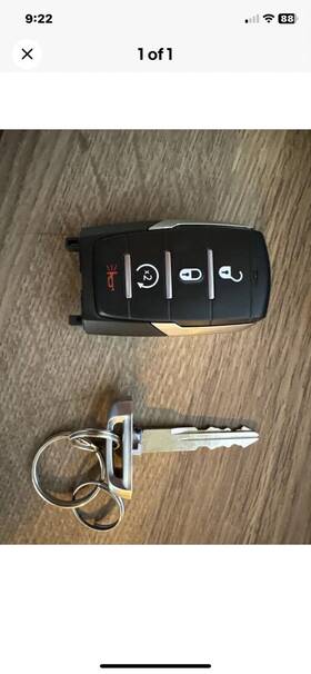 68575426 Ram Oem 2019 2020 2021 2022 2023 2024 1500 2500 3500 Remote Key Fob 34 Button