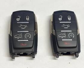 Oht-482056 Ram 68584158aa Lot Of 2 Oem Longhorn Smart Key Fob Keyless Entry