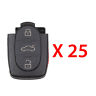 Rc-audi-04clot25 Autokey Supply Usa New Replacement For Audi Remote Control Round