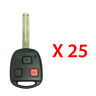 Rc-lexus-07clot25 Autokey Supply Usa New Replacement For Lexus Remote Head Key