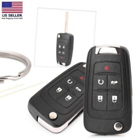 Remote Control Flip Key Fob Fit Buick Lacrosse 2010-2016 And Encore 2013-2017 Us