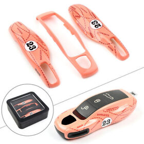 Remotes Key Fob Pink Pig Case Shell Cover Fit Porsche Cayenne Panamera 911 Us