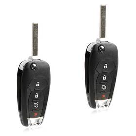Lxp-t004 Remotestop Lxp04 2 Key Fob Remote For 2016-2019 Chevrolet Cruze 4-button Flip