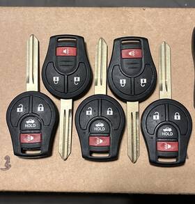 R4l8595 Remotez4less 10 For 2013 2014 2015 2016 2017 Nissan Sentra Remote Car Keyless Entry Key Fobs