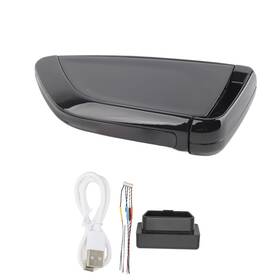 Rengu0mwcdn4qv5-12 Rengu Lcd Screen Key Fob Keyless Entry Zinc Alloy Into The Car Automatic