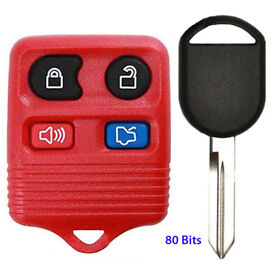Rc-ford-98c-k30 Replacement For Ford Explorer 2000 2001 2002 2003 2004 Red Remote Fob 80 Key Rc-ford-98c-k30 Replacement For Ford Explorer 2000 2001 2002 2003 2004 Red Remote Fob 80 Key
