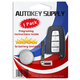 Replacement For Hyundai Genesis 4 Dr 11 2012 2013 2014 Smart Remote Car Key Fob