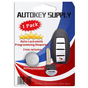 Rc-nissan-40c-x1 Replacement For Nissan Altima Maxima 2016 2017 2018 Smart Remote Car Key Fob