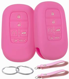 Bt13085 Reprotecting Silicone Rubber Key Fob Cover Compatible With 5 Buttons 2022-2025