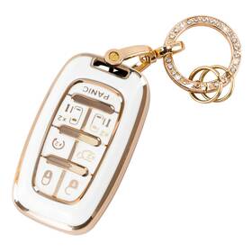 Rislobx 732367910035 Chrysler Pacifica 2017-2023 Key Fob Cover Compatible With Voyager 2021-2023