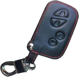 Df-18001 Rpkey Leather Keyless Entry Remote Control Key Fob Cover Case Protector Black