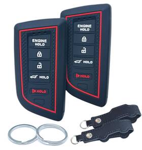 Cdlc2285 Runzuie 2pcs Silicone Smart Remote Key Fob For 2022 2023 2024 Acura Rdx Mdx Integra Aspe