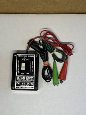 24300 S&g Tool Aid Corp Vtg Keyless Remote Starter Switch E-54 Cat No. Untested