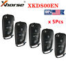 S01sa1669-1-5pcs Xhorse Universal Wire Flip Remote Key Ds Style Buttons