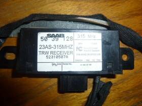 5039128 Saab 01-09 9-5 Factory Remote Control Receiver 315mhz Part#5039128