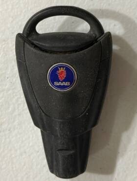Lyqsaam433tx Saab Keyless Entry Remote Keyfob 4b Oem Clean