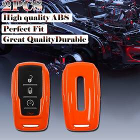 2025wu4484 Savadi New Key Fob Cover Case Protector Shell For Dodge Ram 1500 2018-2020 Orange