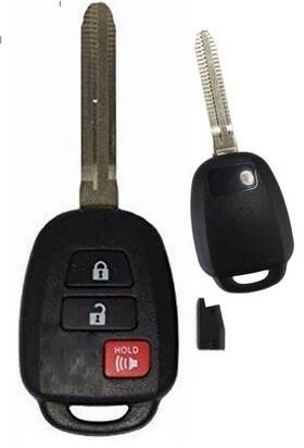 8907052g30 Scion M0zb52th Keyless Remote Head Car Key Fob 3 Button G Chip For