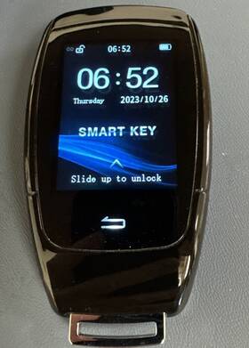 Tk900 Shenzhen -black Smart Key Lcd Remote Fob