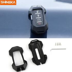 Shineka2025100942 Shineka Car Key Fob Cover Case Protector Shell Trim Cap Guard For Dodge Ram 1500 2019-25