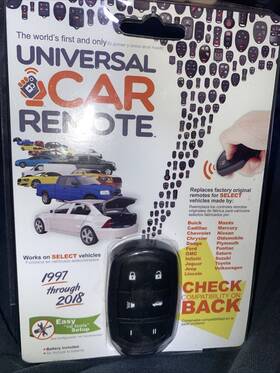 300-0247 Solidkeysusa Universal Car Remote 1997-2018 Most Brands Of Vehicles