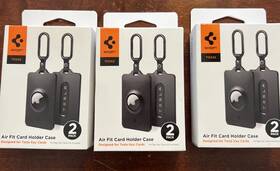 Acp07083 Spigen For Tesla To242 Three-2 Pack Secure Key Card Holder