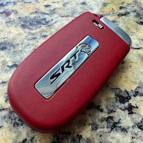 68394203 Srt Red Key Fob Hellcat 5 Button With Logo Dodge Jeep