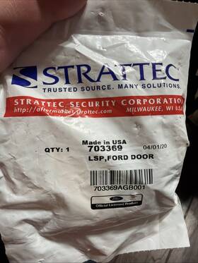 703369 Strattec Replacement For Ford Mazda Mercury Door Lock Service Package -