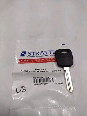 Tk-frd-691643 Strattec Oem Ford Lincoln Mazda Transponder Key 691643 H74/h86 Chip 4d60