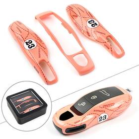 Successsss 550749604460 For Porsche Cayenne Panamera 911 Remotes Key Fob Auto Pink Pig Case Shell Cover
