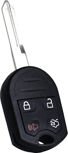Supaland 638457215557 Key Fob Replacement Fits For Ford Explorer 2001-2015 Mustang Expedition Black