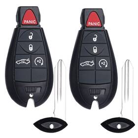 Supaland 638457215946 Remote Key Fob Fobik Replacement Fits For Dodge Challenger 2008 2009