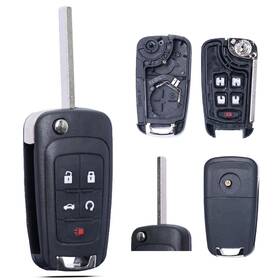 Supaland 725414799493 Key Fob Shell Case Replacement Fits For Chevy Cruze Malibu Equinox Sonic Impa