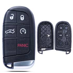 Do-shell-9462 Supaland Key Fob Shell Case Replacement Fits For Jeep Grand Cherokee Compass
