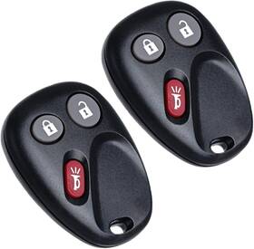 Lhj0110306 Supaland Key Fob Replacement Fits For Chevy Silverado 1500 2500 Hd 2003-2006 Black