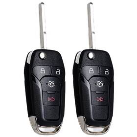 Spford4bflipkey2 Supaland Keyless Entry Remote Control Flip Key Fob Replacement Fits For Ford Fusion 20