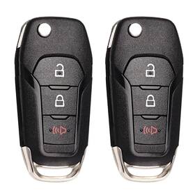 Spfrodflipkey2 Supaland Keyless Entry Remote Control Flip Key Fob Fits For Ford F-150/f150 2015 2016
