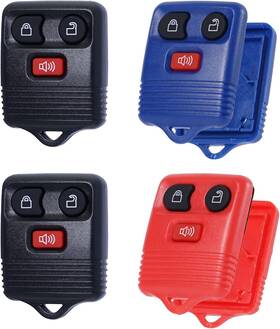 Spkeyford2 Supaland 2 Key Fob And Shells Keyless Entry Remote Control Replacement Fits For Ford