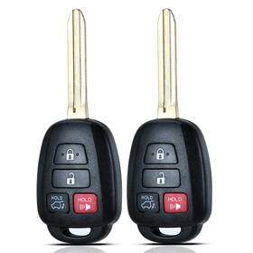 Toyo-gq45-0103 Supaland 2-pack Key Fob Keyless Entry For Toyota Rav4 Highlander Sequoia 2013-2018