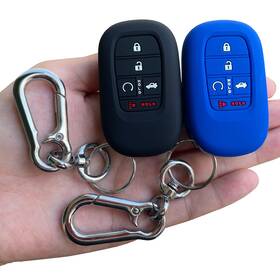 Tandrive 768447385813 Honda Key Fob Cover 5 Buttons Compatible With Civic Accord Cr-v Hr-v Pilot 2pk
