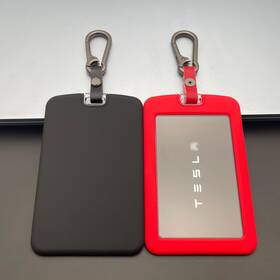 Tandrive 768561908820 2pcs Silicone Key Card Holder Case Compatible With Tesla Model 3 Mo